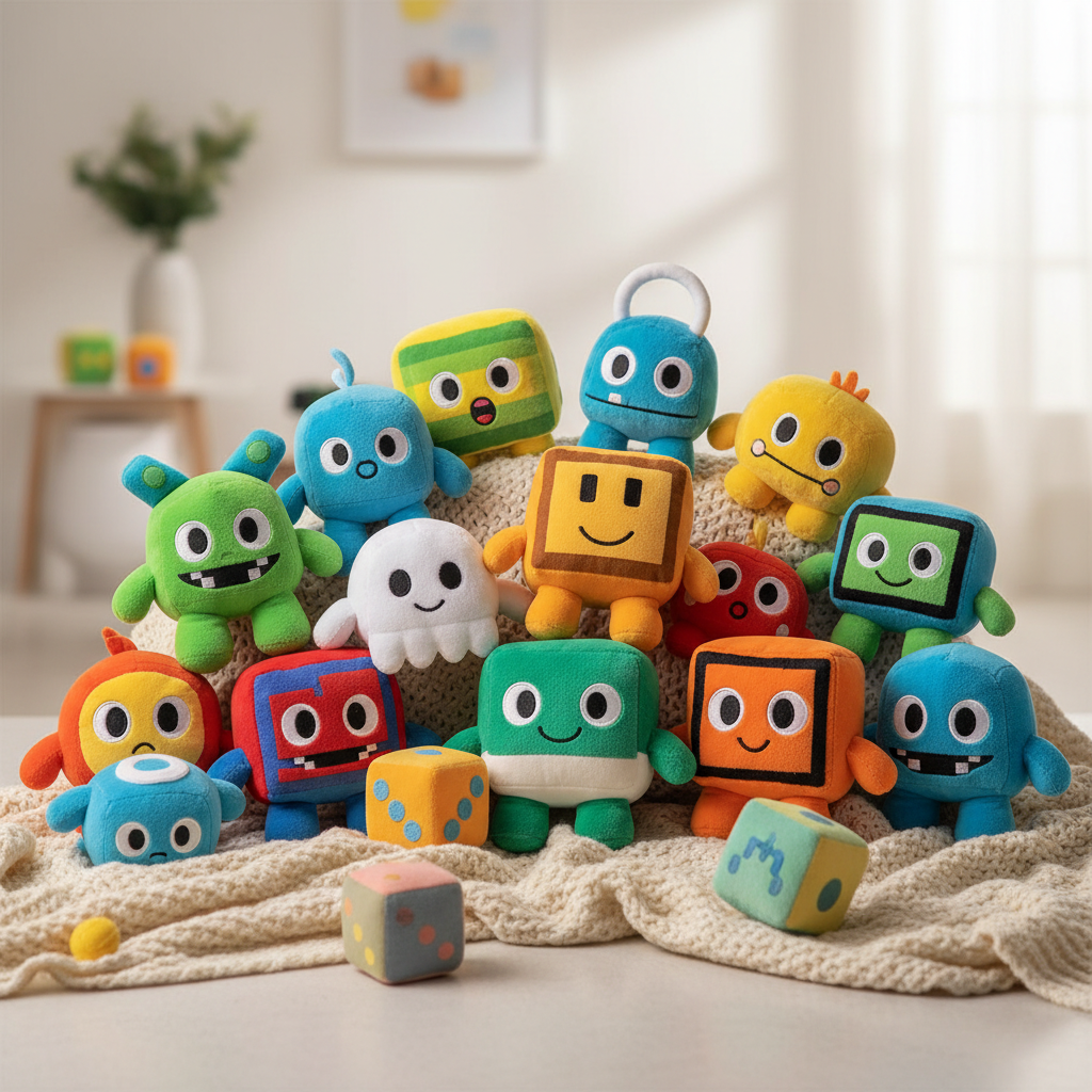 Video Game Plushes and Plushies AI cover