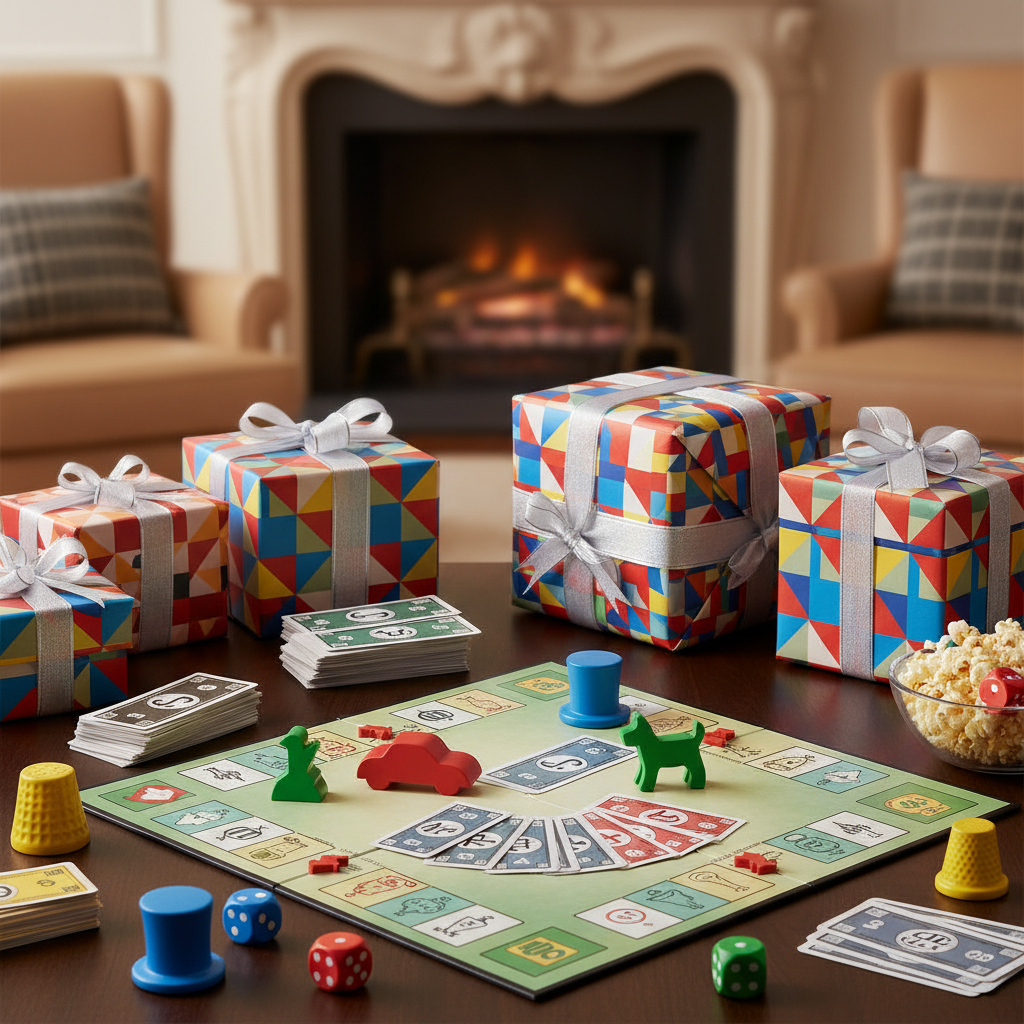 Monopoly Merchandise Gifts and Board Games AI cover