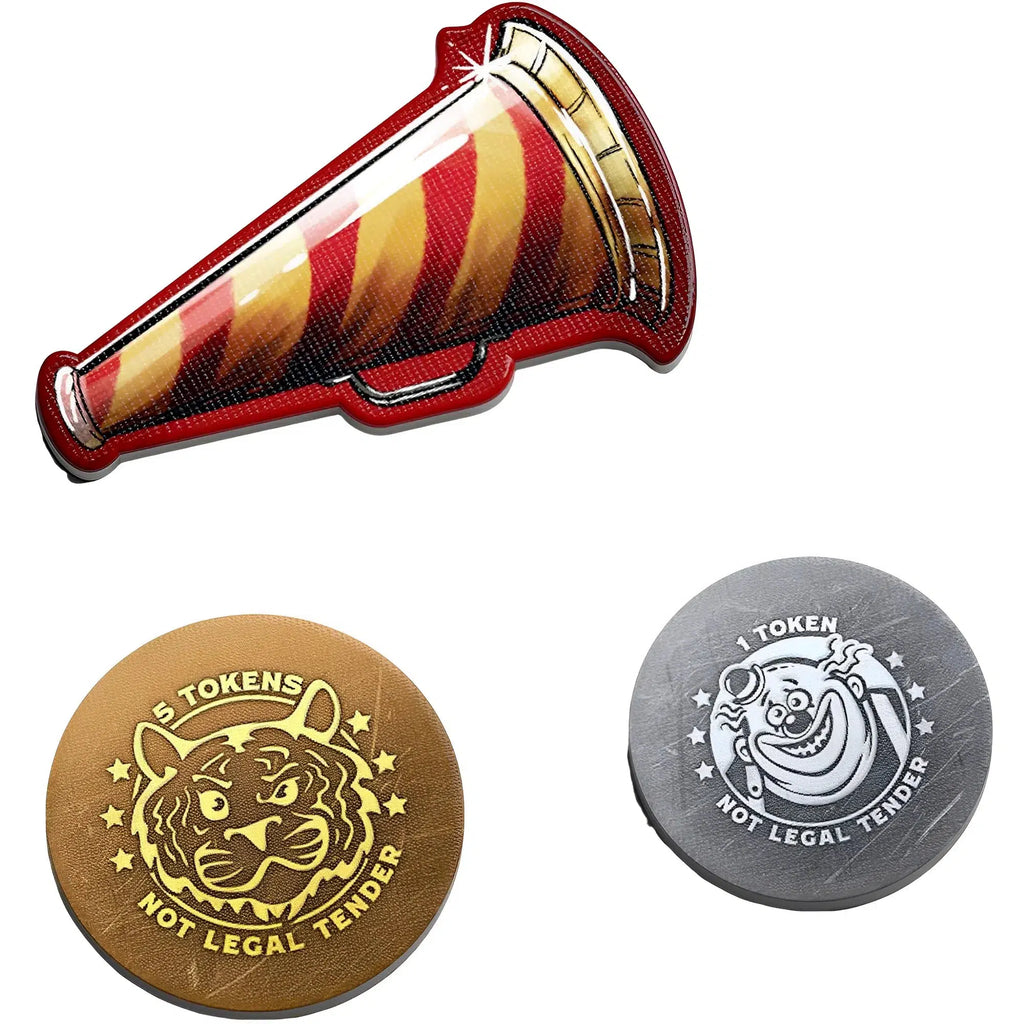 Big Top - Competitive Circus Board Game for Family, Adults, and Children (3-4 Players, Ages 11+) - Allplay