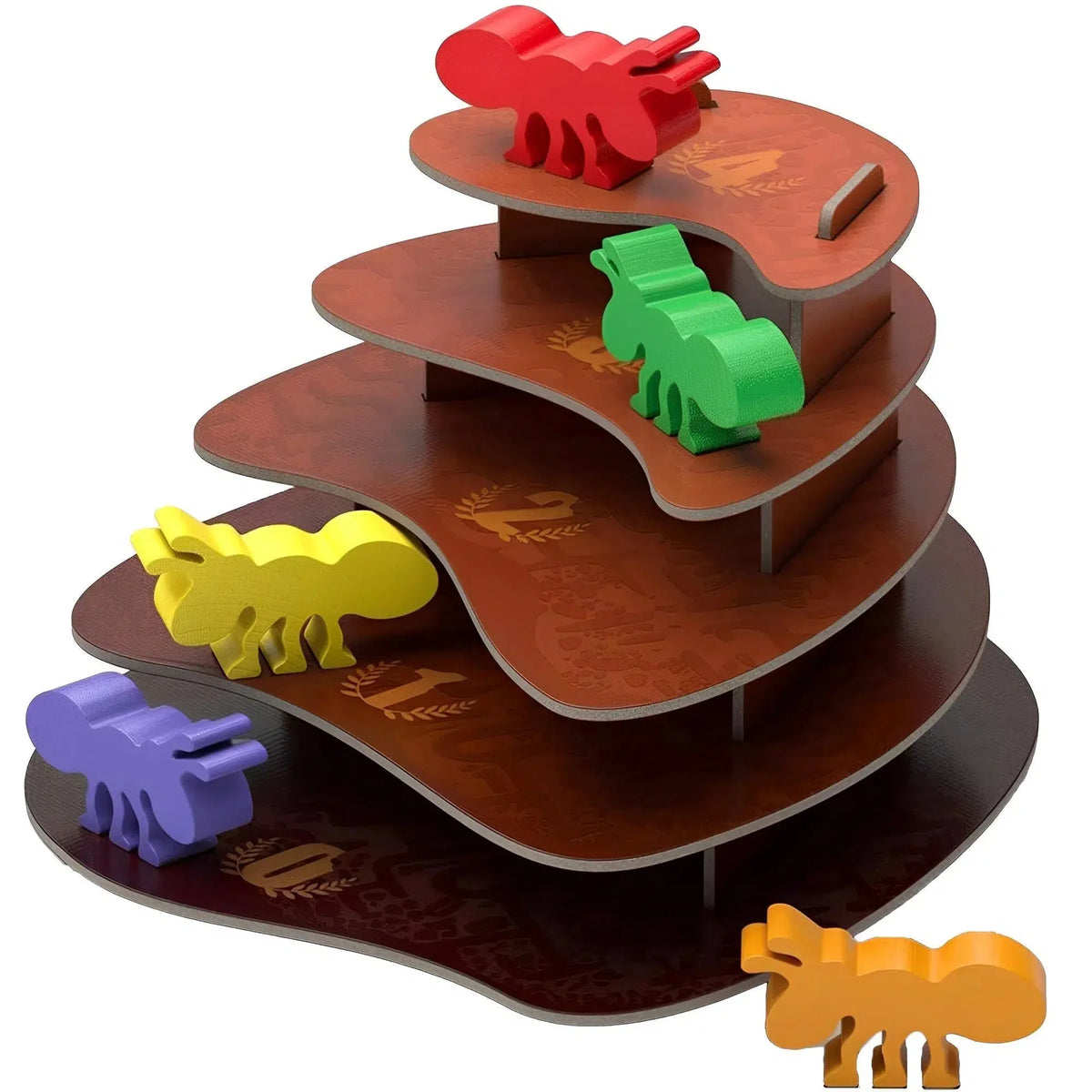Bites - Strategy Ants Board Game for Family, Adults, and Children (2-5 Players, Ages 10+) - Allplay