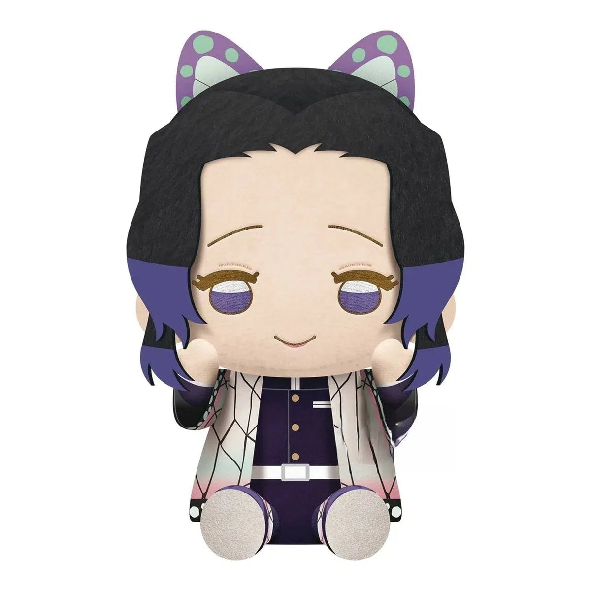 Demon Slayer - Sitting Shinobu Kocho Plush (8") - Bandai Spirits [Banpresto]