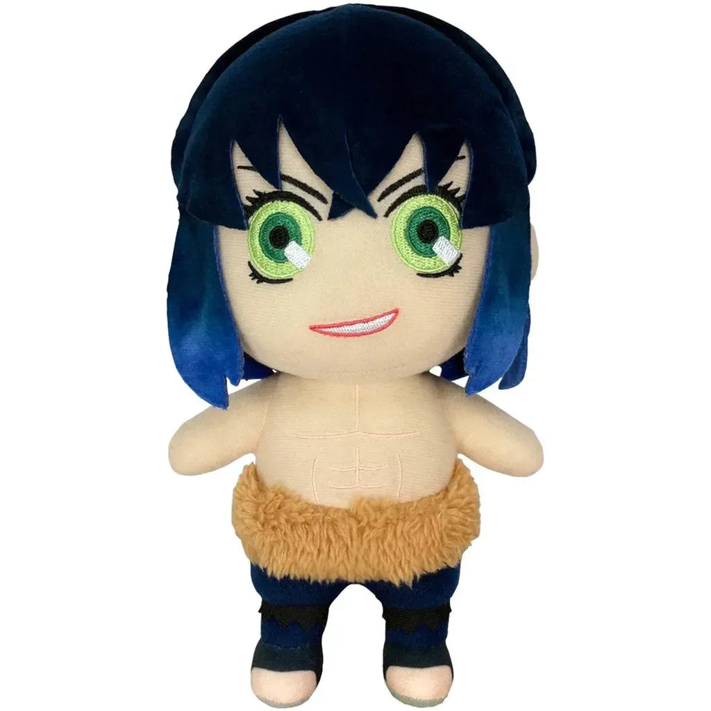 Demon Slayer - Unmasked Inosuke Hashibira Plush (8") - Great Eastern Entertainment