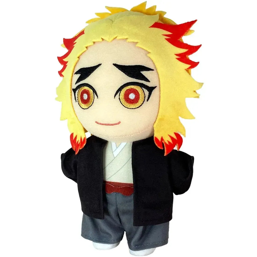 Demon Slayer the Movie: Mugen Train - Casual Senjuro Rengoku Plush (8") - Great Eastern Entertainment