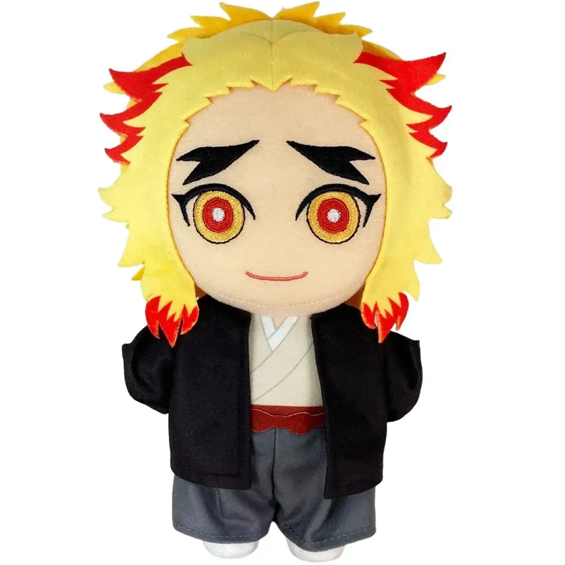 Demon Slayer the Movie: Mugen Train - Casual Senjuro Rengoku Plush (8") - Great Eastern Entertainment