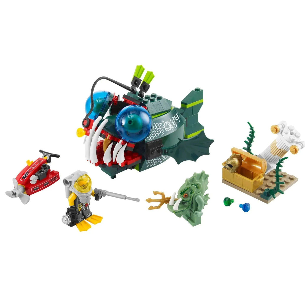 LEGO [Atlantis] -  Angler Attack Building Set - Series (7978)
