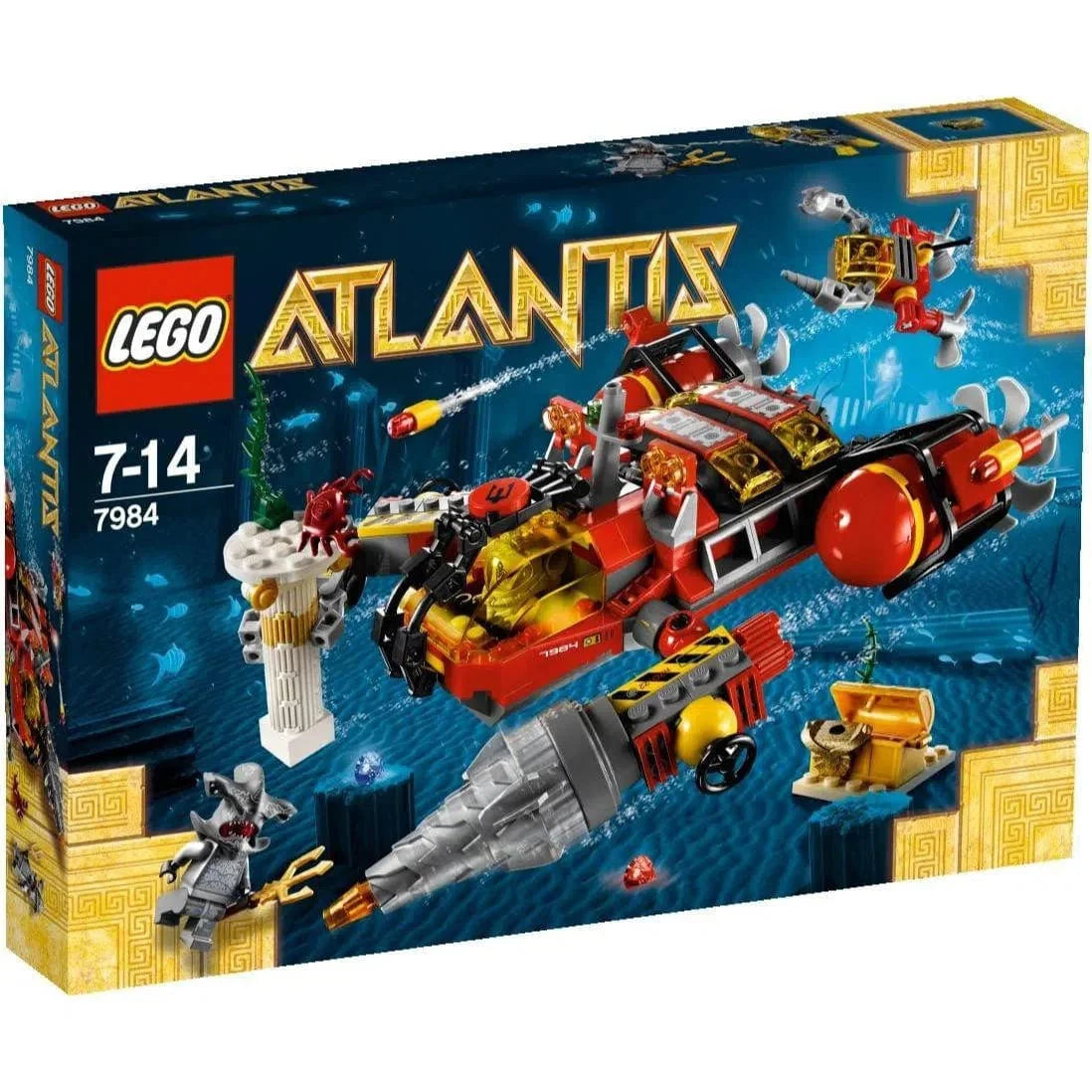 LEGO [Atlantis] -  Deep Sea Raider Building Set - Series (7984)