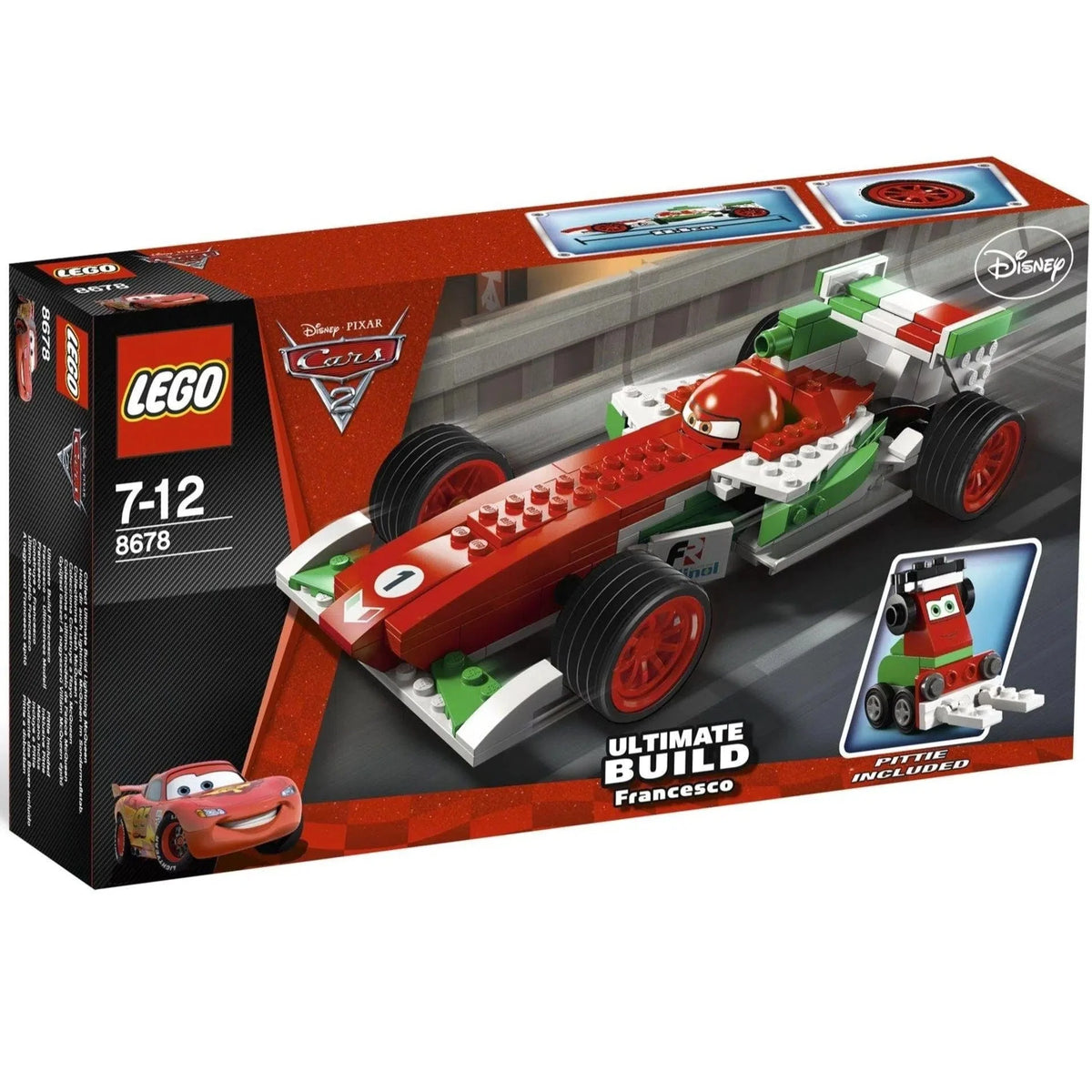 LEGO [Cars] - Ultimate Build Francesco Building Set - Cars 2 Series (8678)