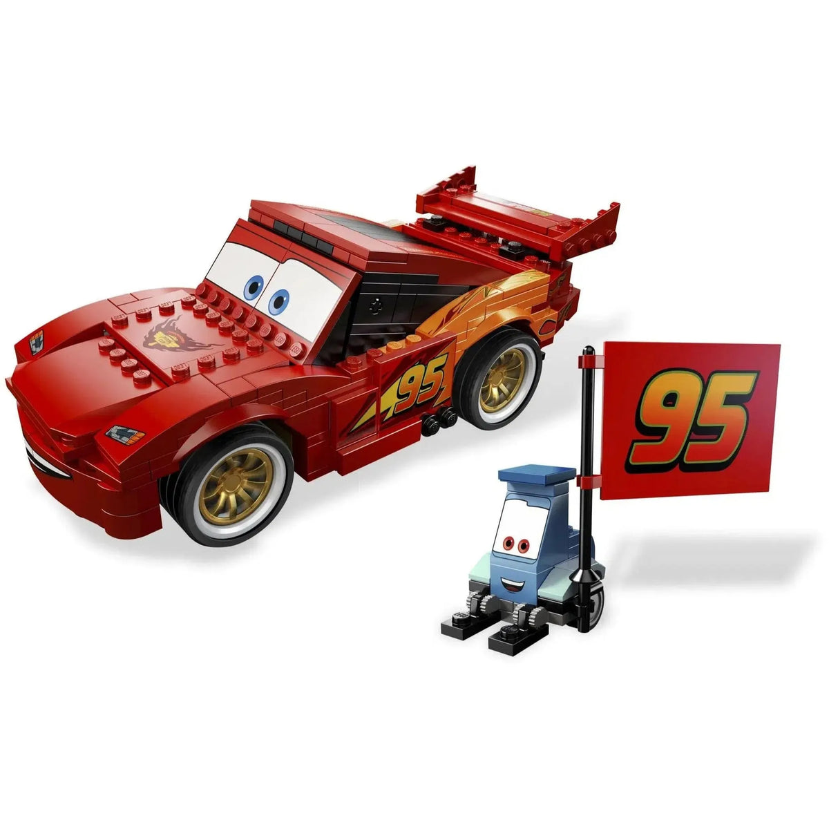 LEGO [Cars] - Ultimate Build Lightning McQueen Building Set - Cars 2 Series (8484)
