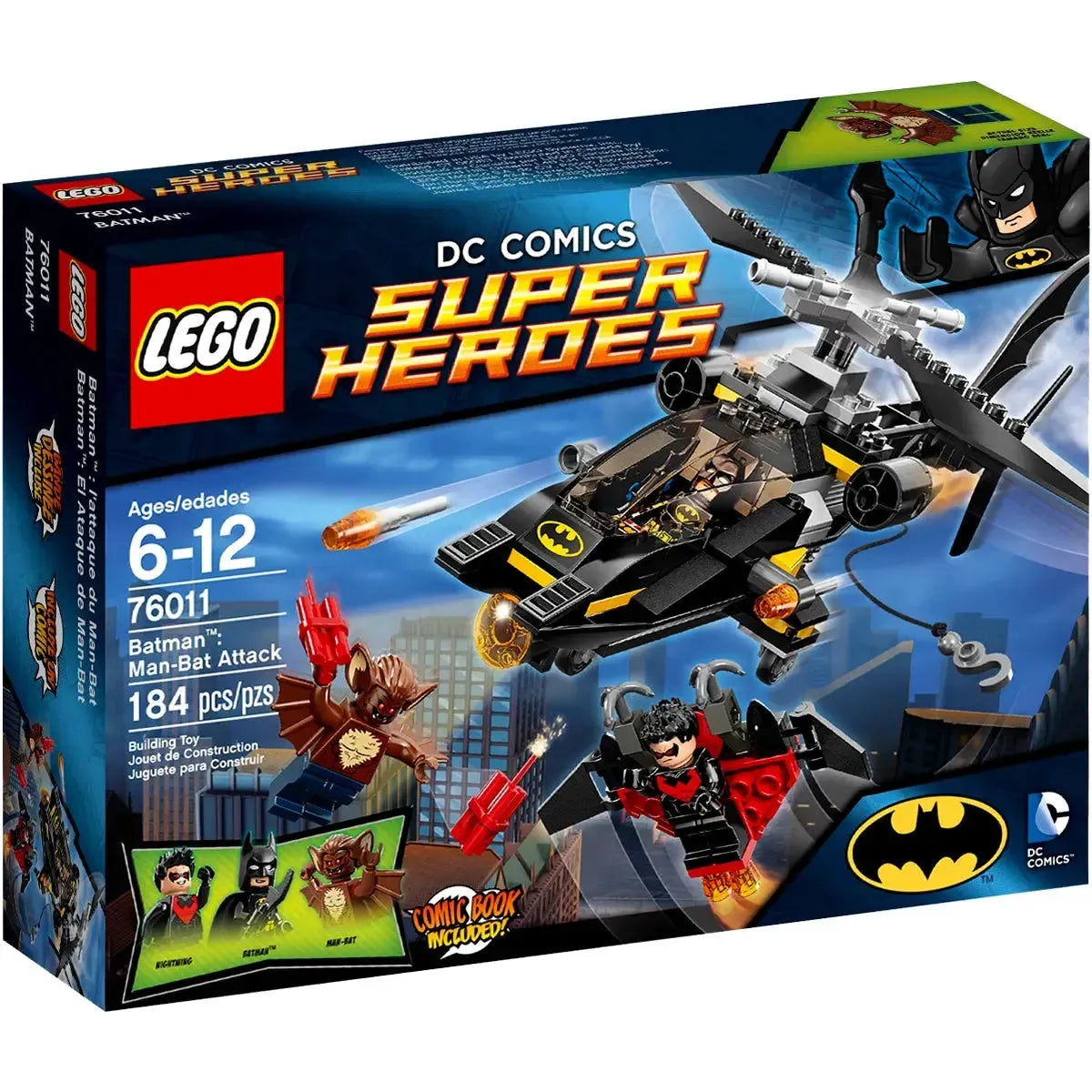 LEGO [DC Comics Super Heroes] - Batman: Man-Bat Attack Building Set - Batman Series (76011)