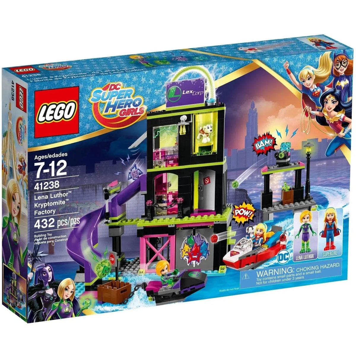 LEGO [DC Comics Super Heroes] - Lena Luthor Kryptomite Factory Building Set - Series (41238)