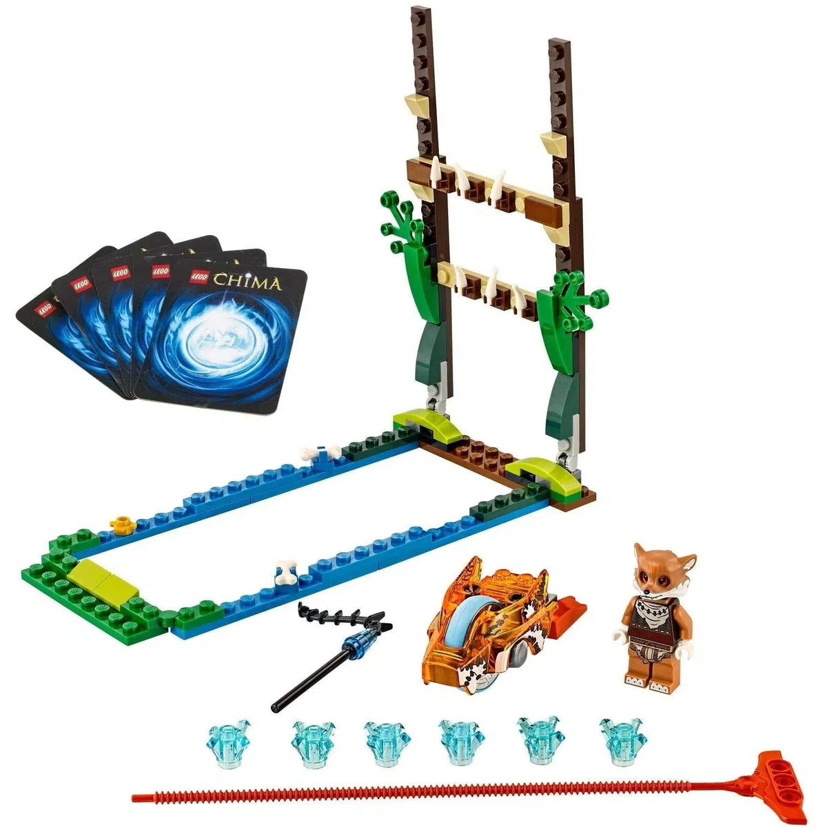 LEGO [Legends of Chima] - Swamp Jump Building Set - Speedorz Series (70111)