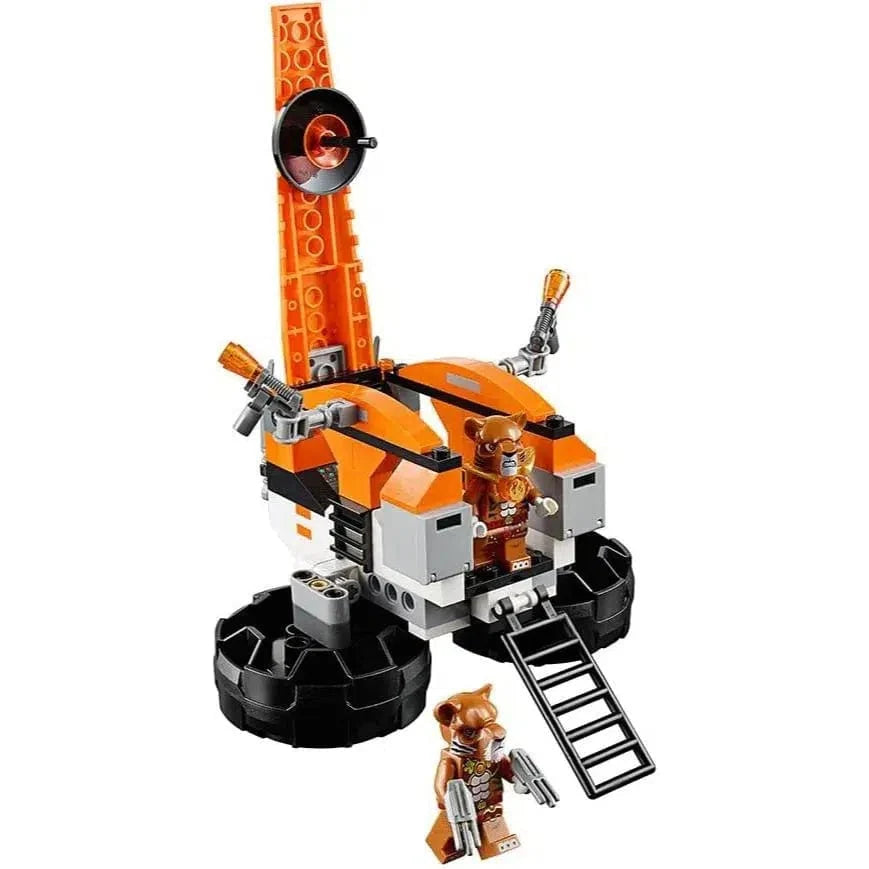LEGO [Legends of Chima] - TTiger's Mobile Command Building Set - Fire vs. Ice Series (70224)