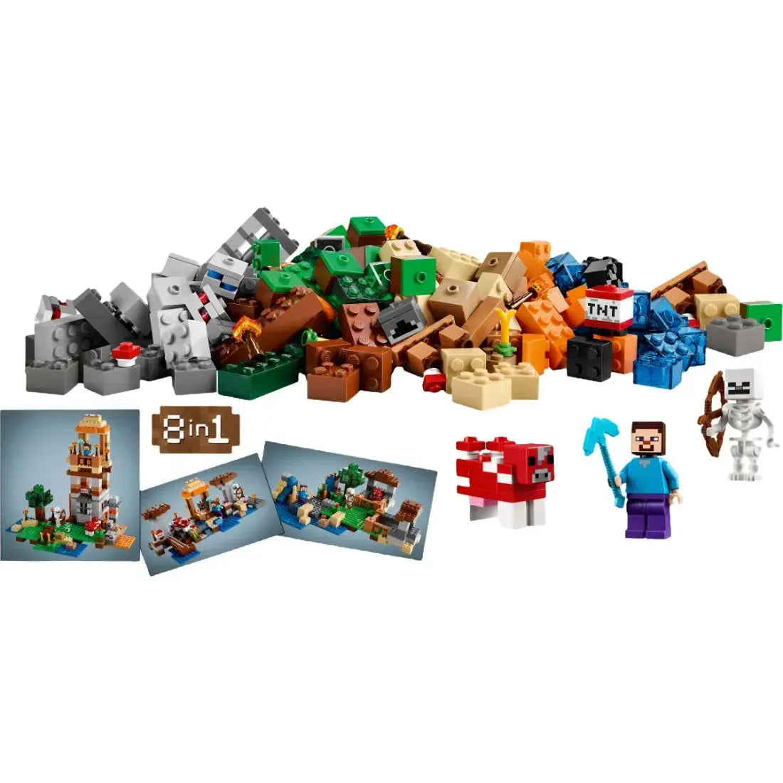 LEGO [Minecraft] - Crafting Box Building Set - Minifig-scale Series (21116)