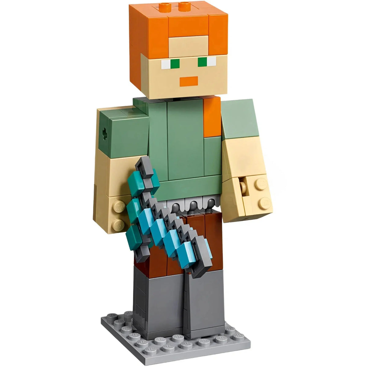 LEGO [Minecraft] - Minecraft Alex BigFig with Chicken Building Set - BigFig Series 1 (21149)