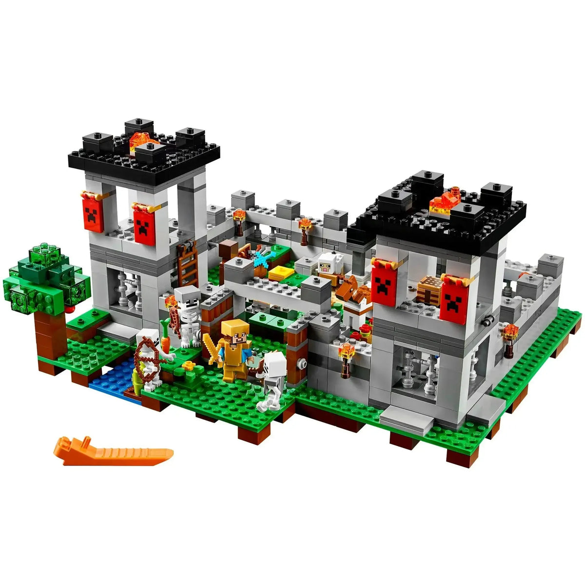 LEGO [Minecraft] - The Fortress Building Set - Minifig-scale Series (21127)