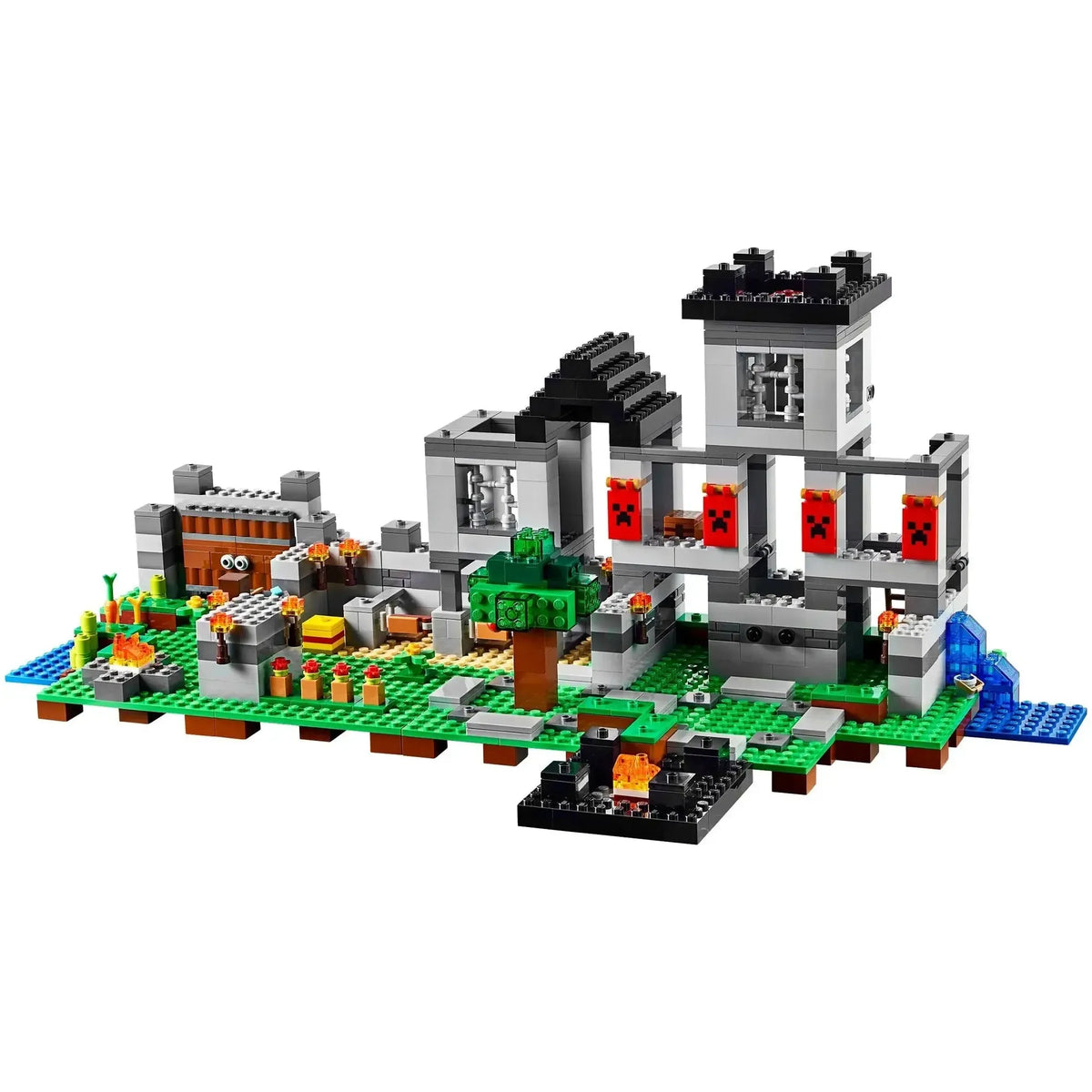 LEGO [Minecraft] - The Fortress Building Set - Minifig-scale Series (21127)