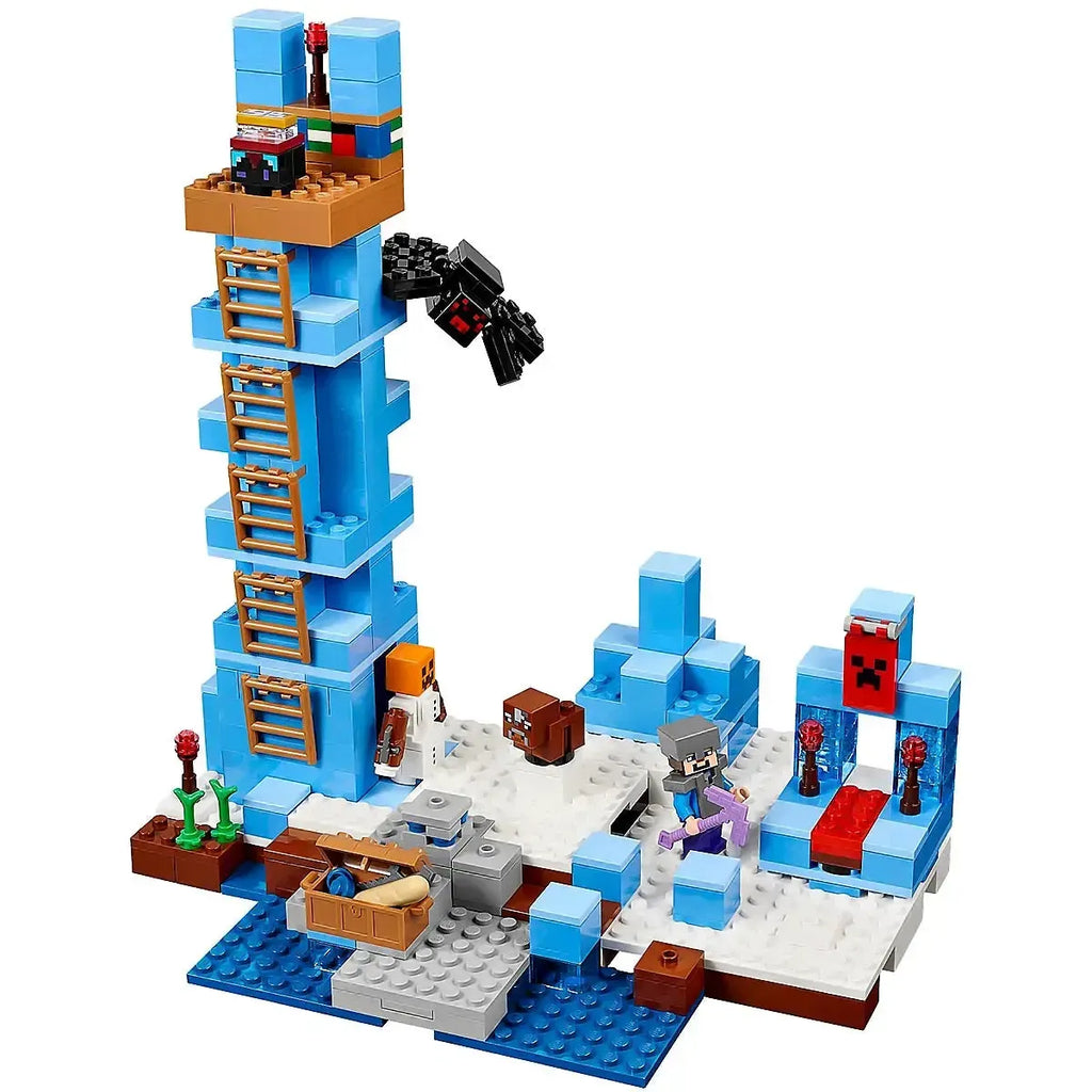 LEGO [Minecraft] - The Ice Spikes Building Set - Minifig-scale Series (21131)