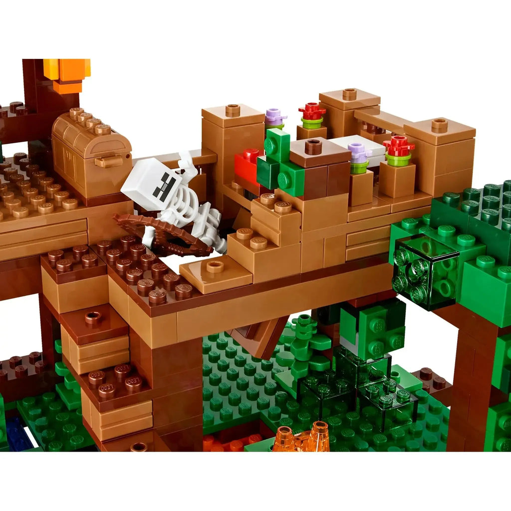 LEGO [Minecraft] - The Jungle Tree House Building Set - Minifig-scale Series (21125)