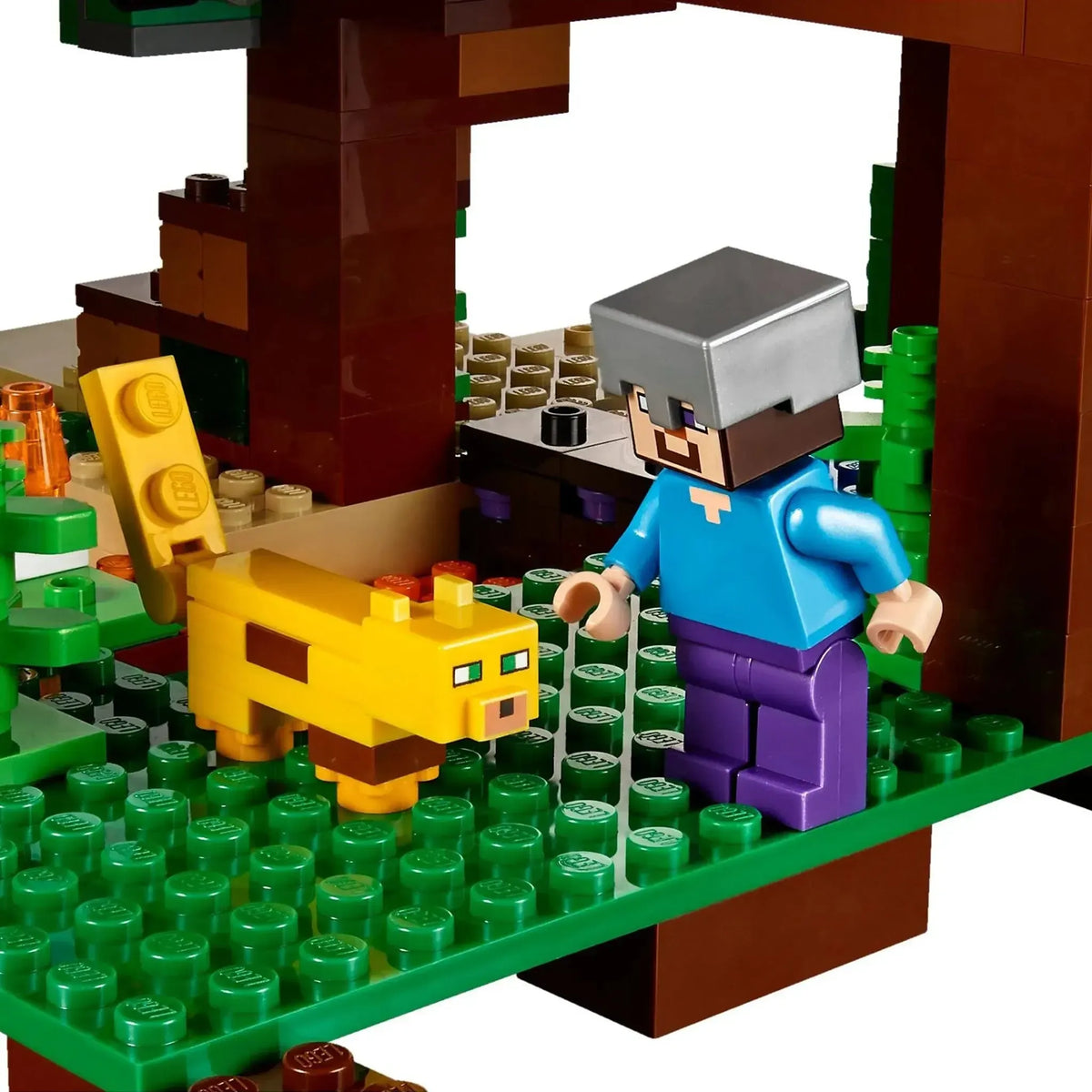 LEGO [Minecraft] - The Jungle Tree House Building Set - Minifig-scale Series (21125)