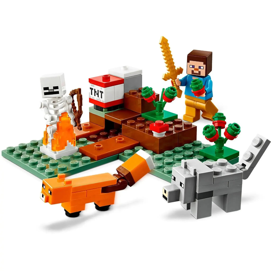 LEGO [Minecraft] - The Taiga Adventure Building Set - Minifig-scale Series (21162)