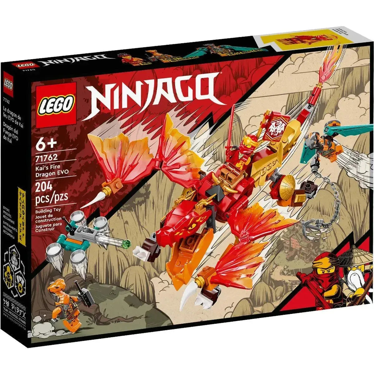 LEGO [Ninjago] - Kai's Fire Dragon EVO Building Set - Core Series (71762)