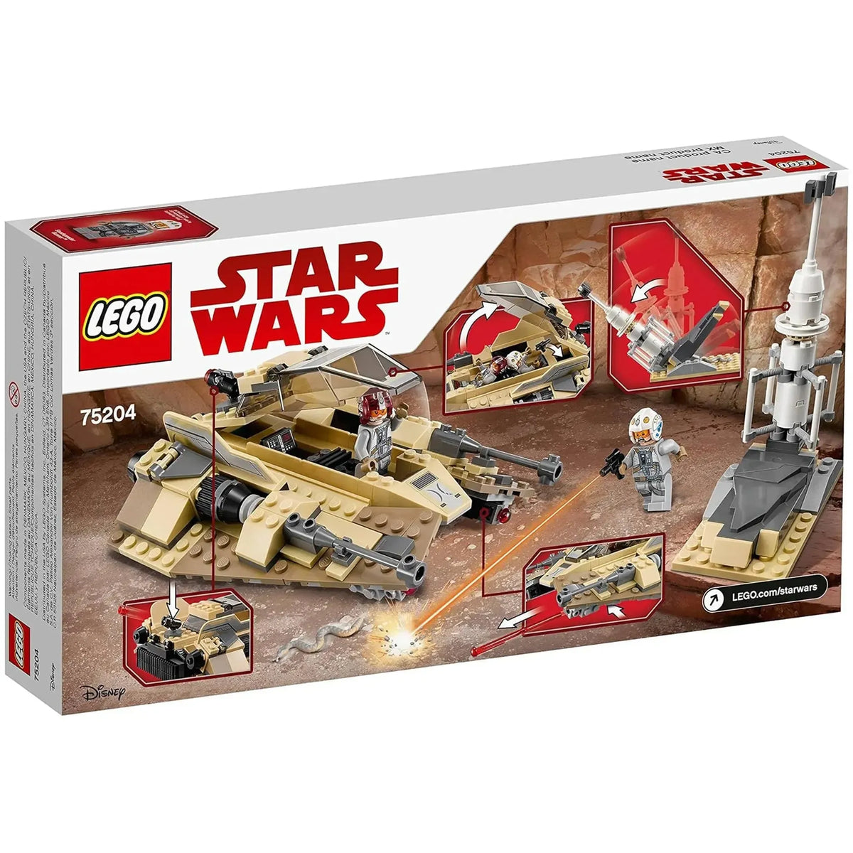 LEGO [Star Wars] - Sandspeeder Building Set - Legends Series (75204)