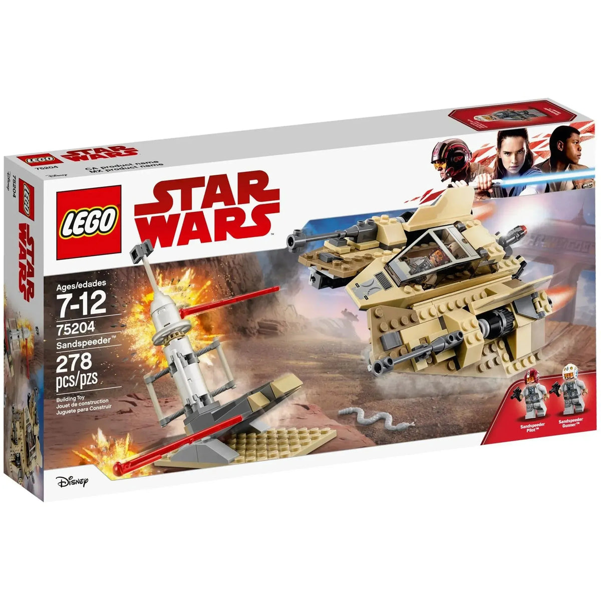LEGO [Star Wars] - Sandspeeder Building Set - Legends Series (75204)