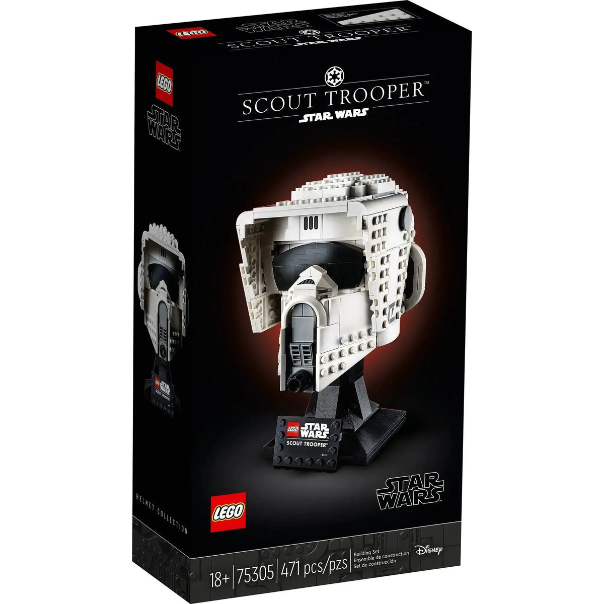 LEGO [Star Wars] - Scout Trooper Helmet Building Set - Helmet Collection Series (75305)