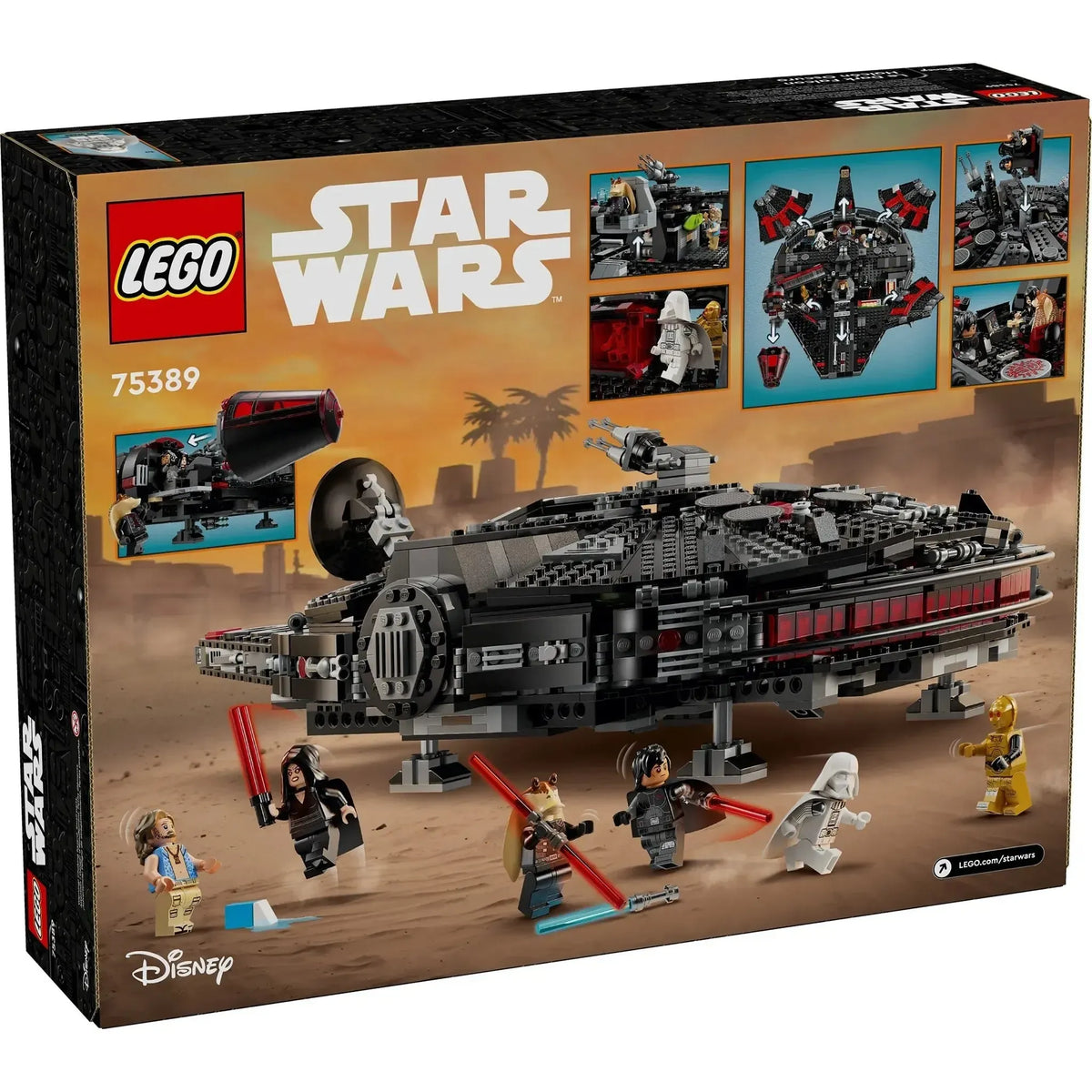 LEGO [Star Wars] - The Dark Falcon Building Set - Rebuild the Galaxy Series (75389)