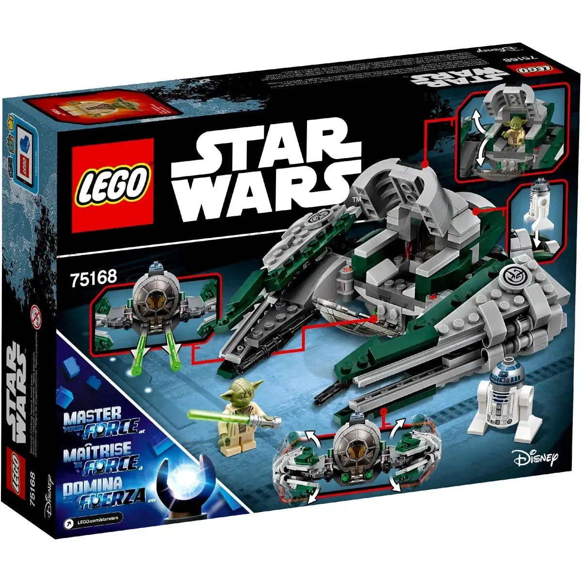 LEGO [Star Wars] - Yoda's Jedi Starfighter Building Set - The Clone Wars Series (75168)