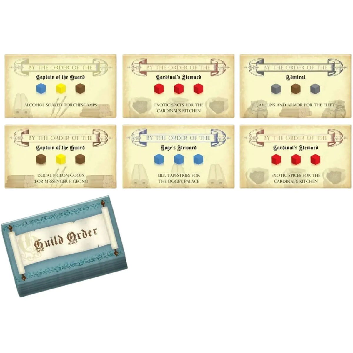 Masters of Venice - Economic Civilization Board Game for Adults (2-5 Players, Ages 15+) - R&R Games
