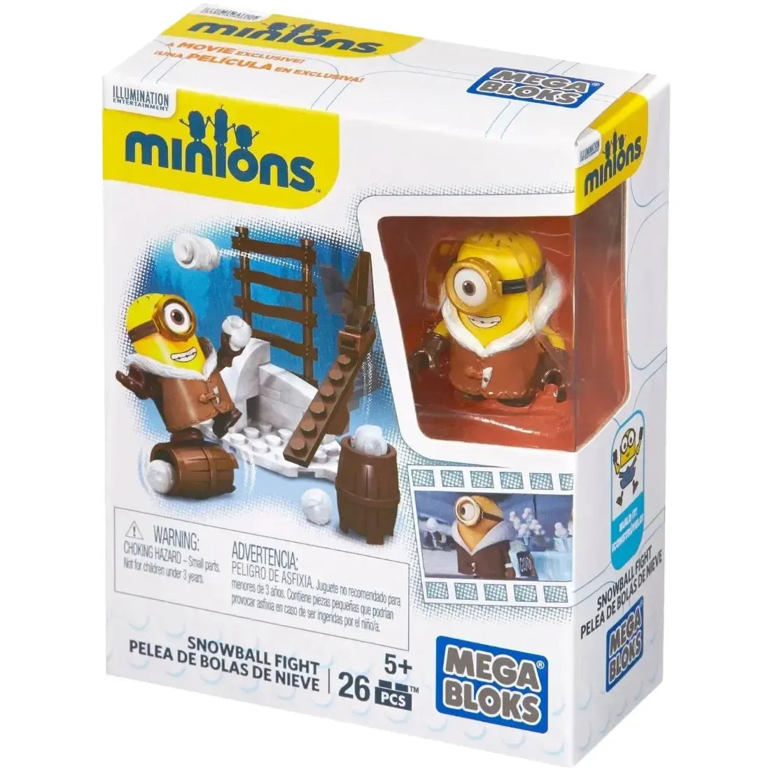 Mega Bloks [Minions] - Snowball Fight Building Set (CNF48)