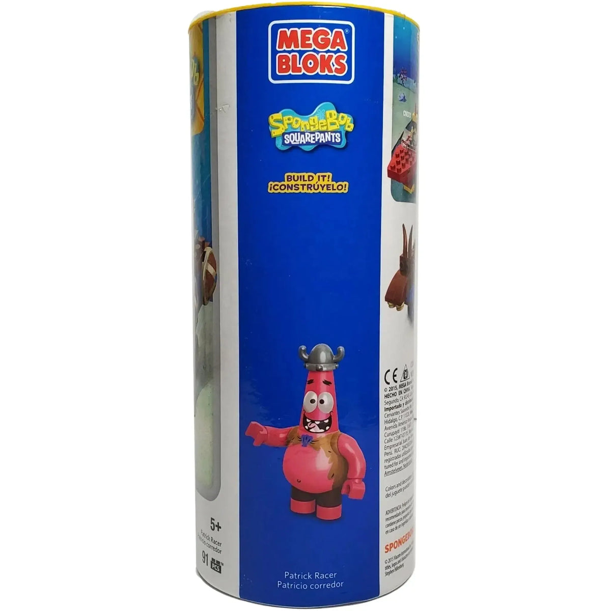Mega Bloks [SpongeBob SquarePants] - Patrick Racer Building Set (91 Pieces) - (2014)