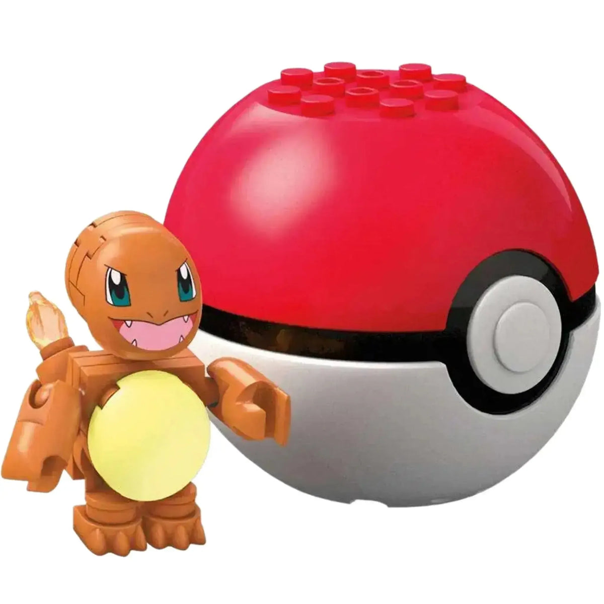 Mega Construx [Pokémon] - Charmander Building Set - Mega Bloks - Series 6 (FVK51) - (2017)