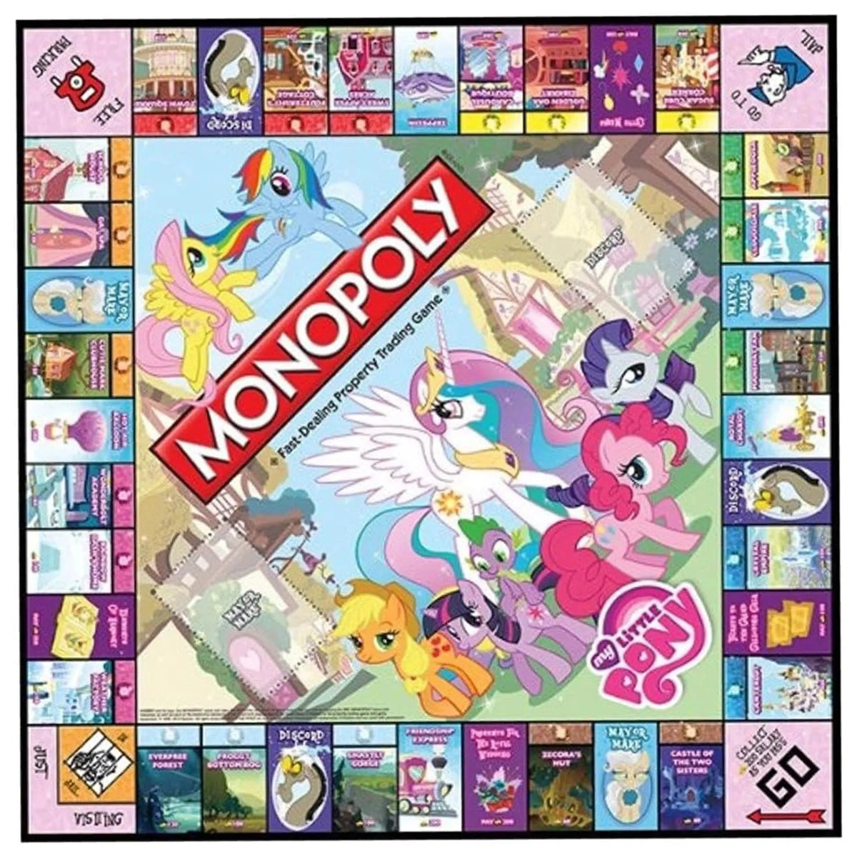 Monopoly - My Little Pony Board Game - USAopoly