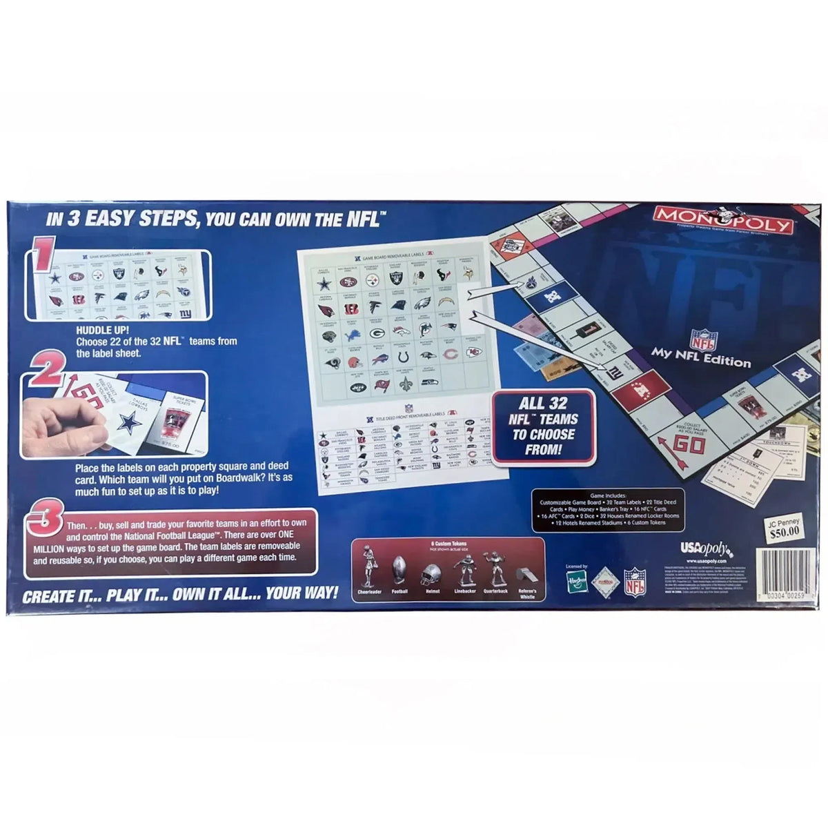 Monopoly - My NFL Edition