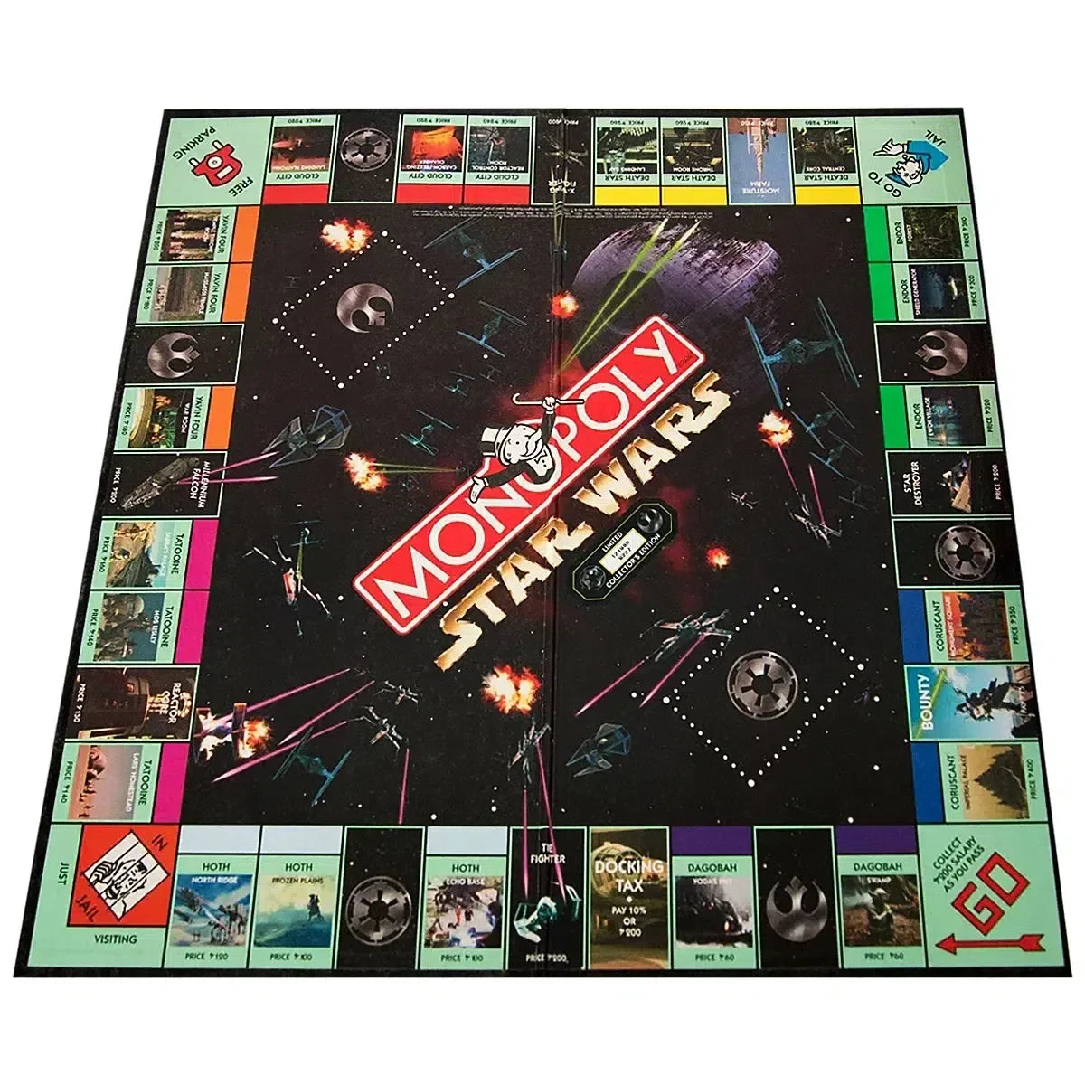 Monopoly: Star Wars Limited Collector's Edition - Economic Sci-Fi Board Game for Family, Adults, and Children (2-8 Players, Ages 8+) - USAopoly