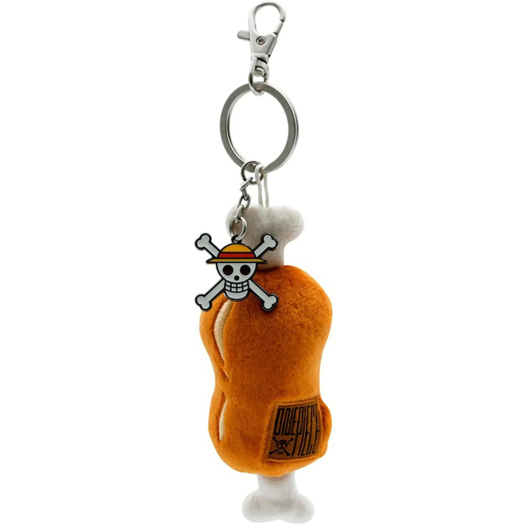 One Piece - Meat on the Bone Plush Keychain - ABYstyle
