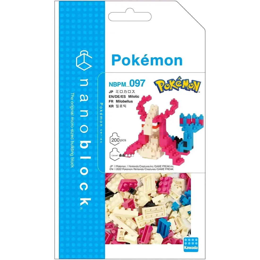 Pokémon - Milotic Figure Building Set - Nanoblock (097)