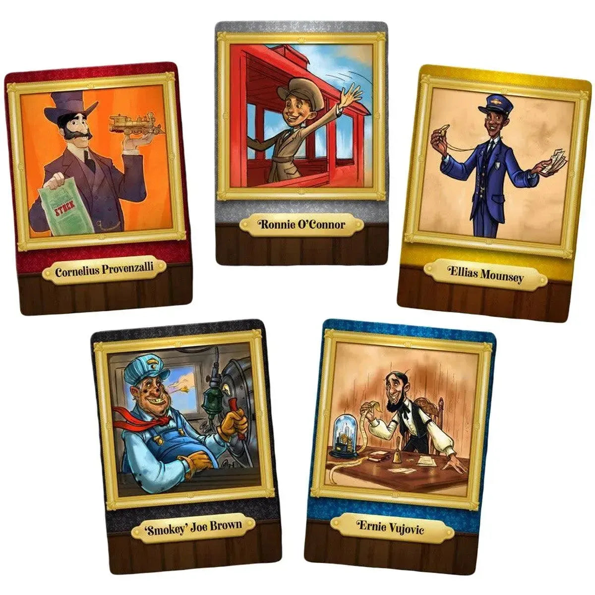 Railroad Rivals - Tile Placement Civilization Board Game for Family and Adults (1-5 Players, Age 8+) - University Games