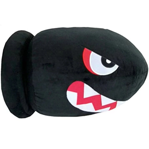 Super Mario - Banzai Bill Pillow Plush (15.75") - Little Buddy