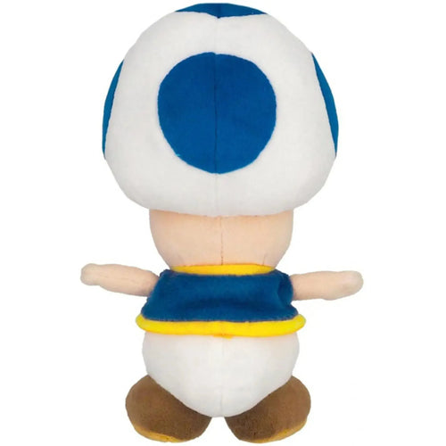 Super Mario Bros. - Blue Toad Plush (8") - Little Buddy