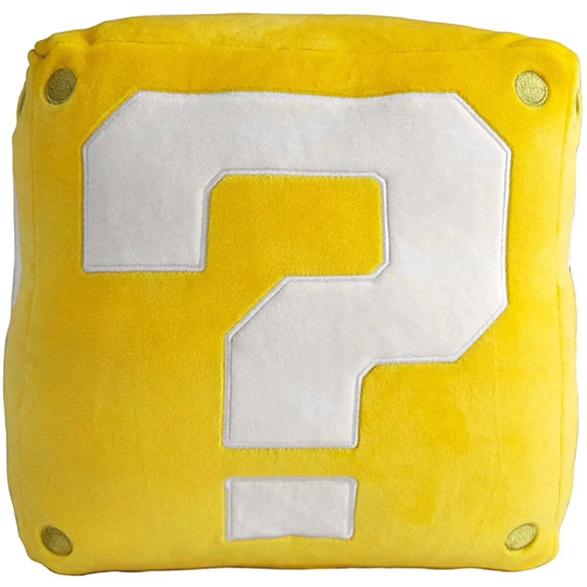 Super Mario Bros. - Question Block Coin Box Pillow Stuffed Plush (10") - Little Buddy