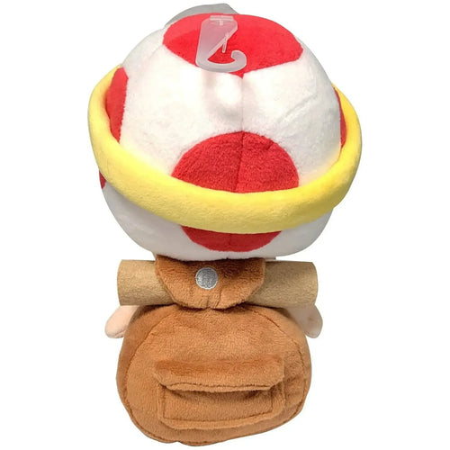 Super Mario Bros. - Sitting Captain Toad Plush (8") - Little Buddy [San-Ei] - All Star Collection - (2017)