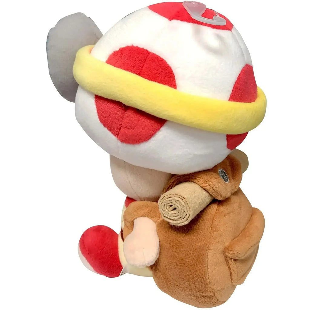 Super Mario - Standing Captain Toad Plush (9.25") - Little Buddy