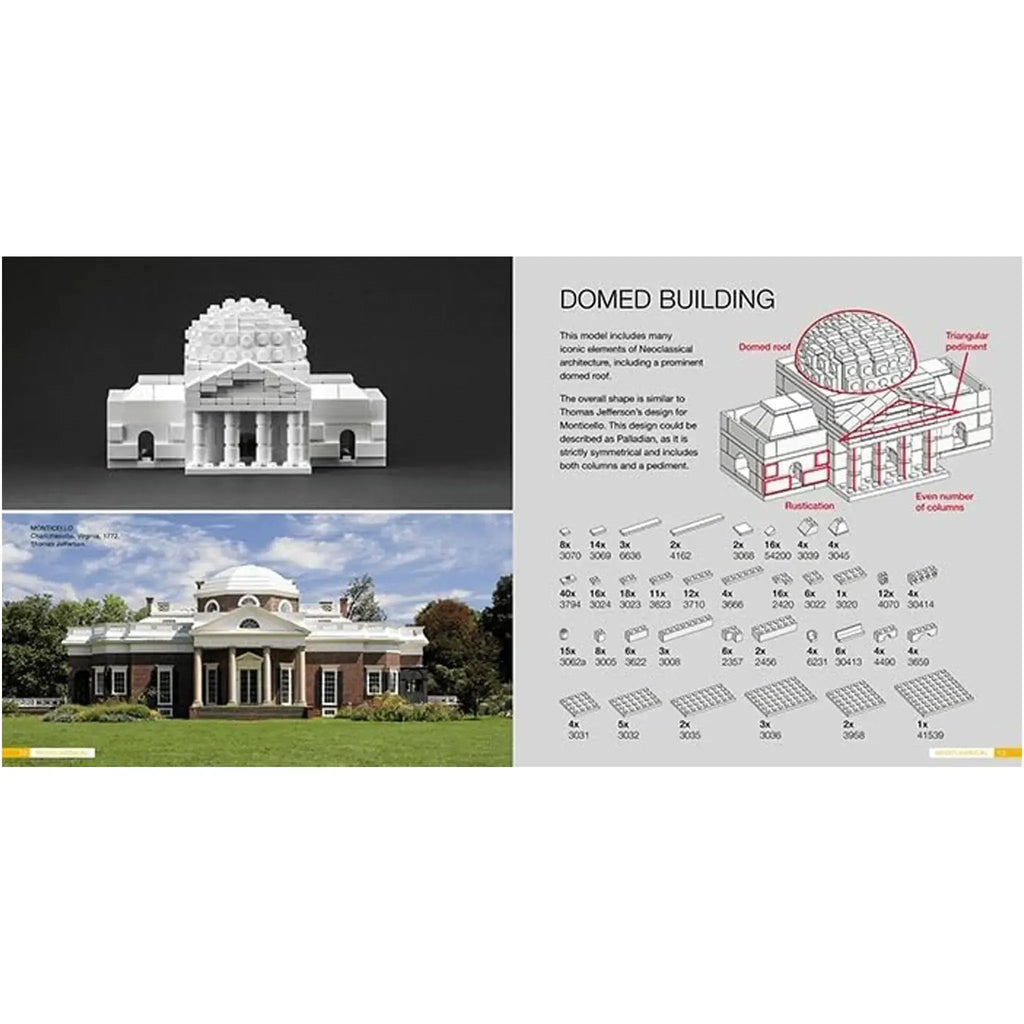 The LEGO Architect | Architecture Book | Hardcover