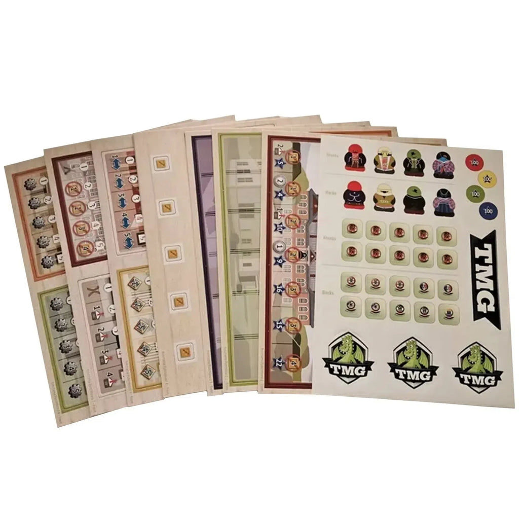 Yokohama - Economic Civilization Board Game for Family, and Adults (2-4 Players, Ages 14+) - Tasty Minstrel Games