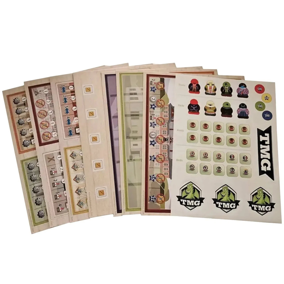 Yokohama - Economic Civilization Board Game for Family, and Adults (2-4 Players, Ages 14+) - Tasty Minstrel Games